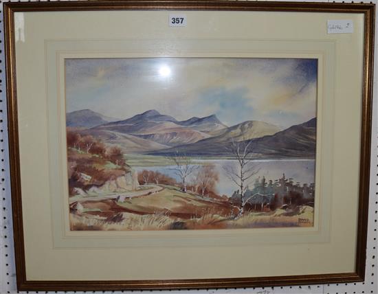 Donald Shearer watercolour